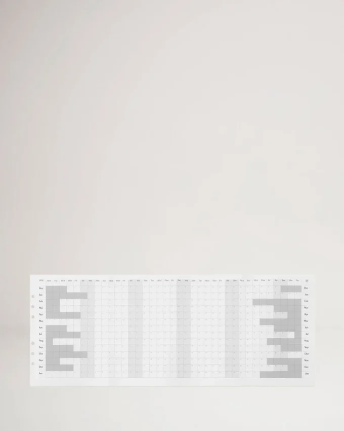2026 Planner Diary Insert White Paper Women