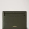 Credit Card Slip Juniper Green Small Classic Grain