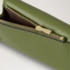 Folded Multi-Card Wallet Fern Small Classic Grain