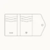 Folded Multi-Card Wallet Mulberry Green Small Classic Grain