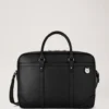 Heritage Briefcase Black Small Classic Grain Women