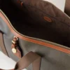 Heritage Medium Clipper Mole & Cognac Printed Bioveg Scotchgrain & Flat Calf