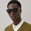 Laurie Sunglasses Black Bio Acetate Sunglasses