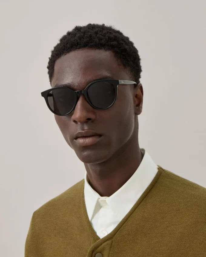 Laurie Sunglasses Black Bio Acetate Sunglasses