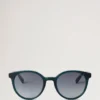 Laurie Sunglasses Mulberry Green Bio Acetate Sunglasses