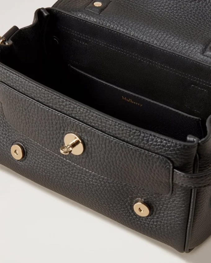 Mini Alexa Black Heavy Grain Mini & Micro Bags