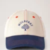Mulberry Tree Baseball Cap – Colour Block Ecru & Night Sky Cotton
