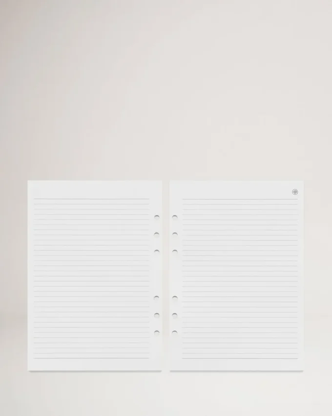 Planner Ruled Paper White Paper Men